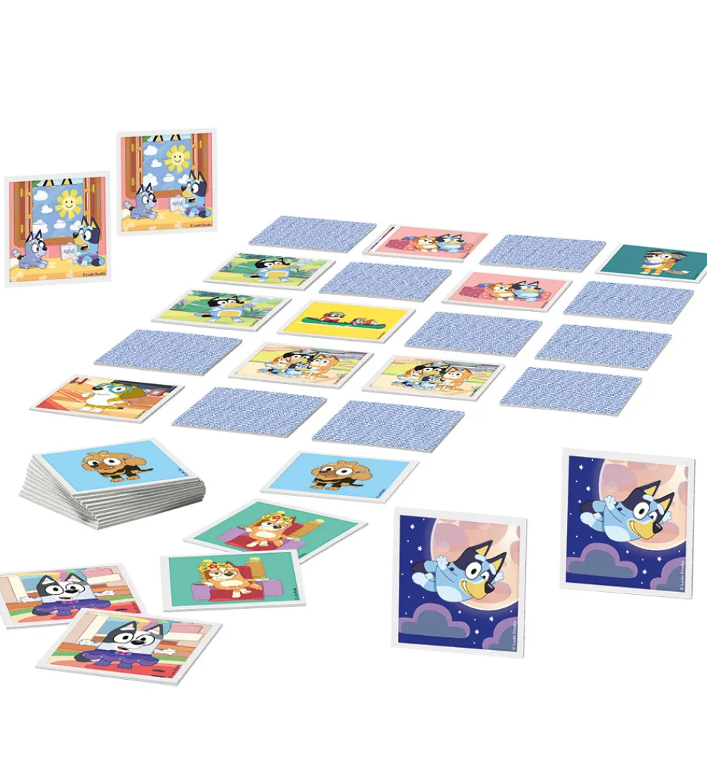 Ravensburger Spil>Vendespil - Bluey