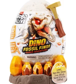 Robo Alive Figurer>Legetøj - Dino Fossil Find - Amber Adventure