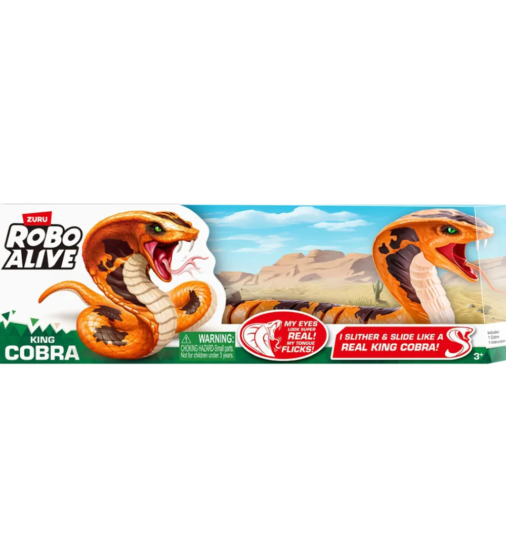 Robo Alive Figurer>Legetøj - King Cobra