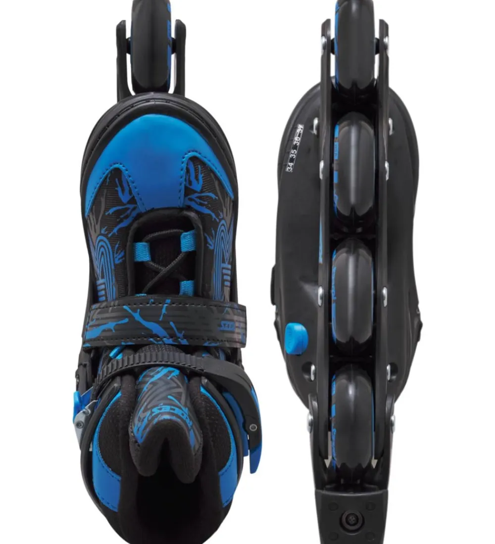 Roces Rulleskøjter>Rulleskøjter - Jokey 3.0 - Black/Astro Blue - Inliner