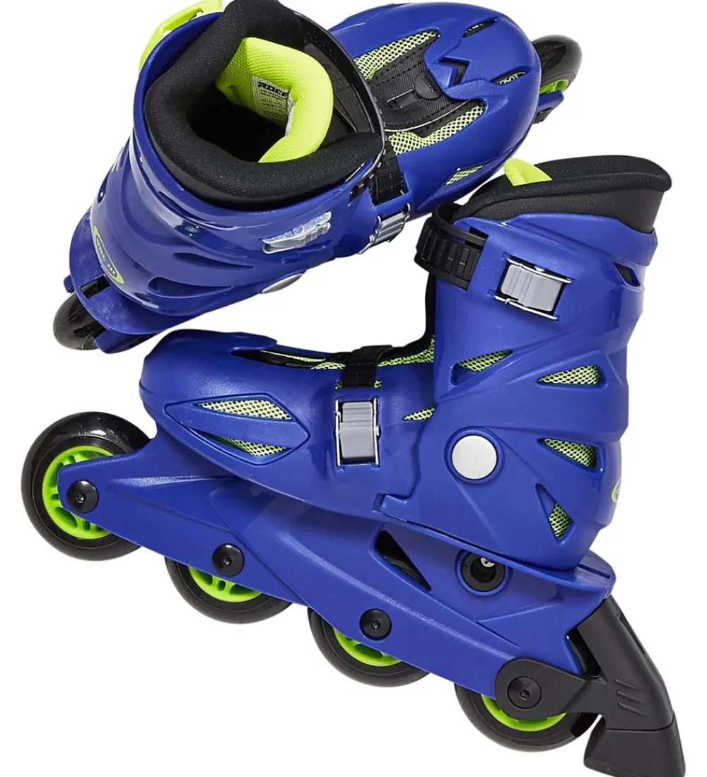Roces Rulleskøjter>Rulleskøjter - Orlando III - Blå/Lime - Inliner