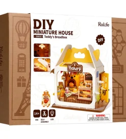Rolife Kreasæt>Miniature-diorama - DIY - Teddy's Breadbox DS033 - 67 Del