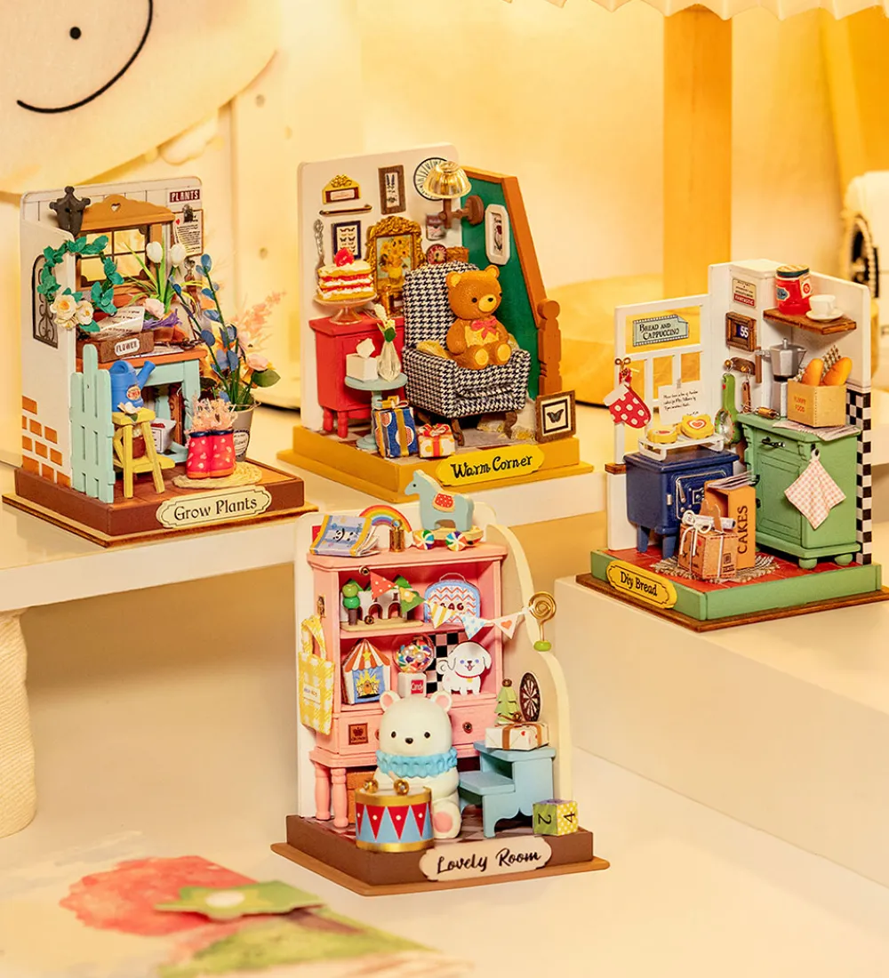 Rolife Kreasæt|Kreativ Leg>Miniature-diorama - DIY - Dreaming Terrace Garden - DS030