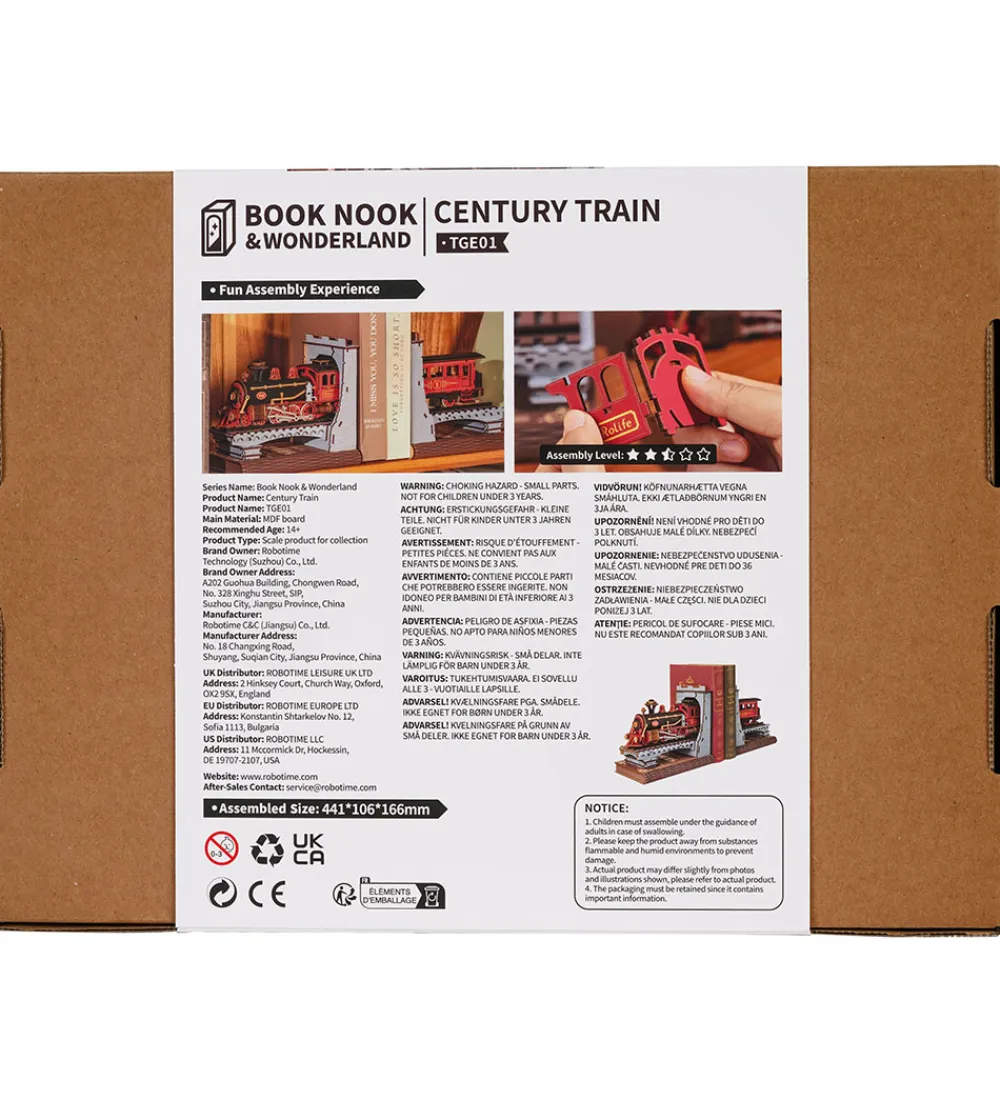 Rolife Kreativ Leg|Kreasæt>Miniature-diorama - DIY - Book Nook & Wonderland - Tog