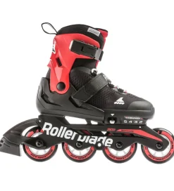 Rollerblade Rulleskøjter>Rulleskøjter - Microblade - Black/Red - Inliner