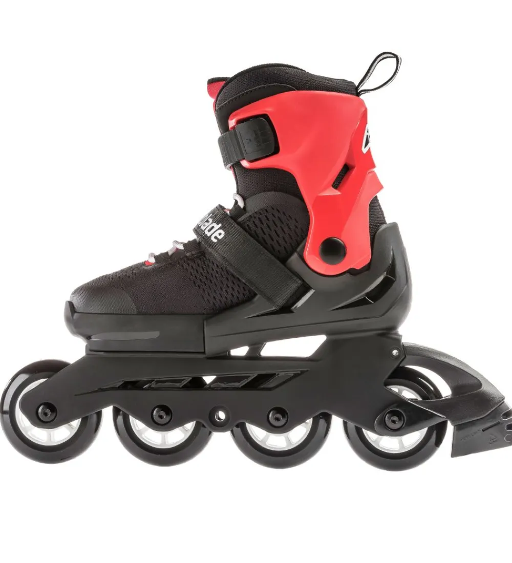 Rollerblade Rulleskøjter>Rulleskøjter - Microblade - Black/Red - Inliner