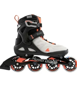 Rollerblade Rulleskøjter>Rulleskøjter - Macroblade - 80 W - Gray/Coral - Inli