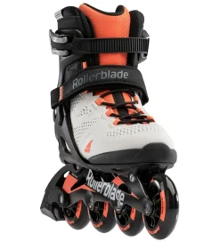 Rollerblade Rulleskøjter>Rulleskøjter - Macroblade - 80 W - Gray/Coral - Inli