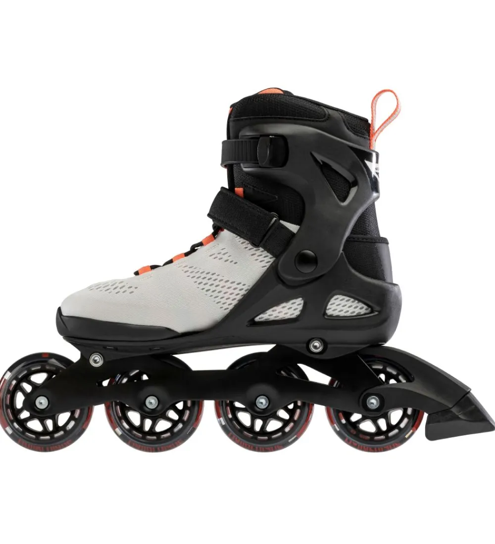 Rollerblade Rulleskøjter>Rulleskøjter - Macroblade - 80 W - Gray/Coral - Inli