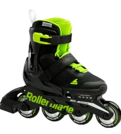 Rollerblade Rulleskøjter>Rulleskøjter - Microblade - Sort/Grøn - Inliner