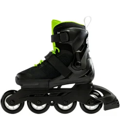 Rollerblade Rulleskøjter>Rulleskøjter - Microblade - Sort/Grøn - Inliner