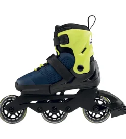 Rollerblade Rulleskøjter>Rulleskøjter - Microblade 3WD - Blue/Lime - In