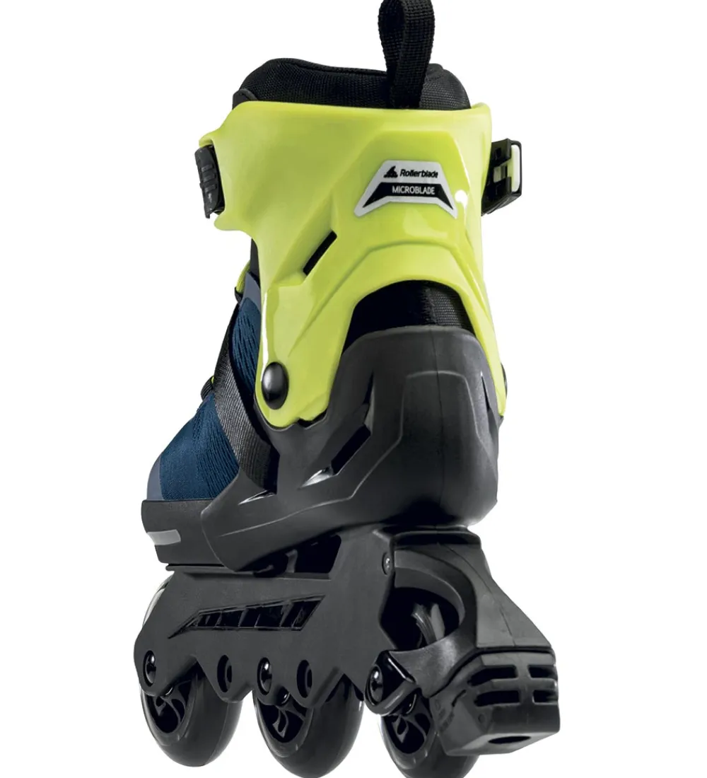 Rollerblade Rulleskøjter>Rulleskøjter - Microblade 3WD - Blue/Lime - In