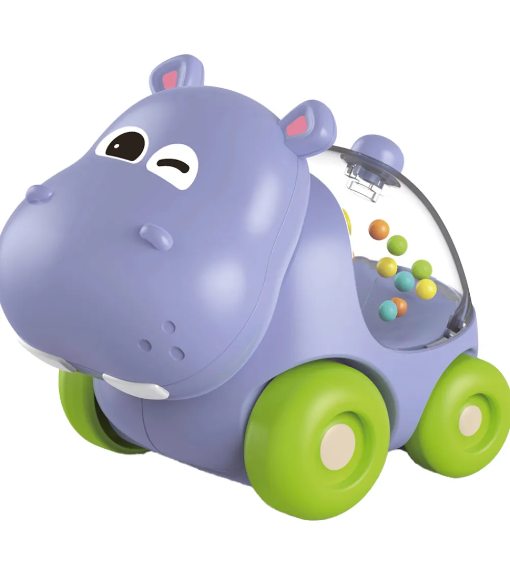 Scandinavian Baby Products Biler, Tog Og Køretøjer|Aktivitetslegetøj>Bil - Flodhest m. Konfetti