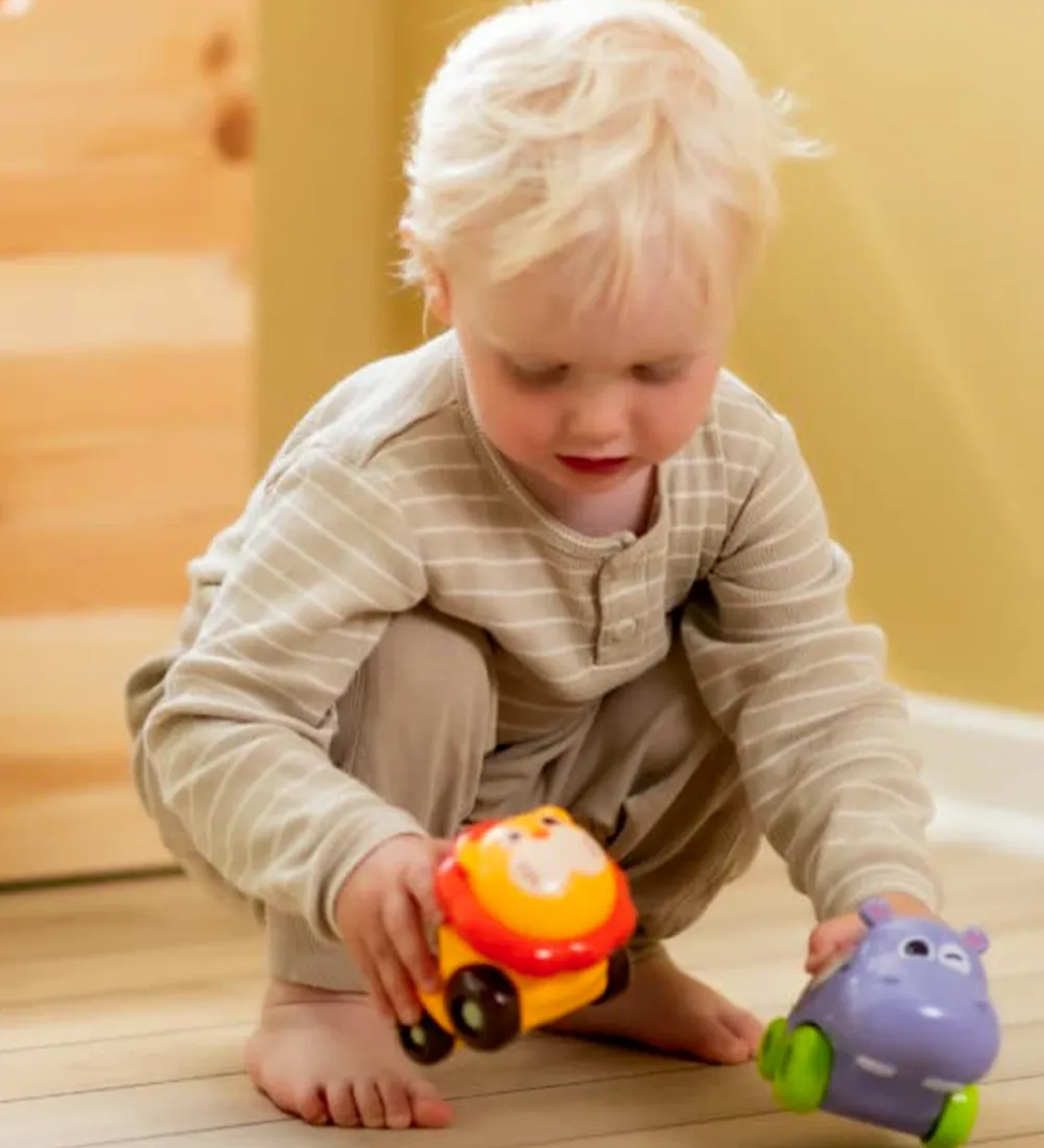 Scandinavian Baby Products Biler, Tog Og Køretøjer|Aktivitetslegetøj>Bil - Flodhest m. Konfetti