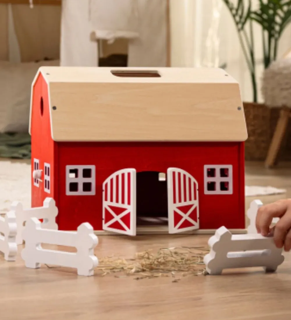 Schleich Schleich|Figurer>Bondegård - Træ - Limited Edition - 35 cm - Retro Farm