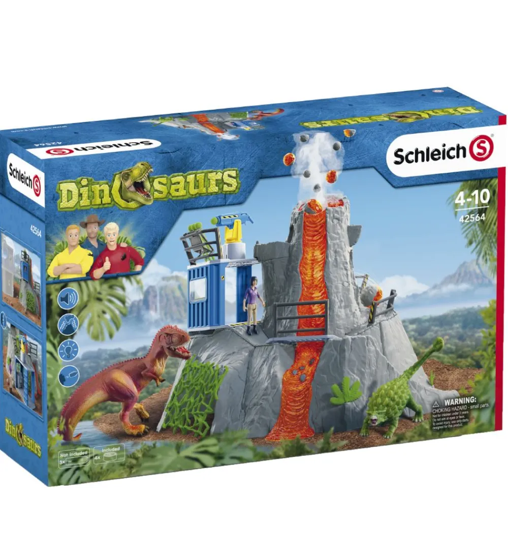 Schleich Schleich>Dinosaurs - Stor Vulkansk Ekspedition 42564