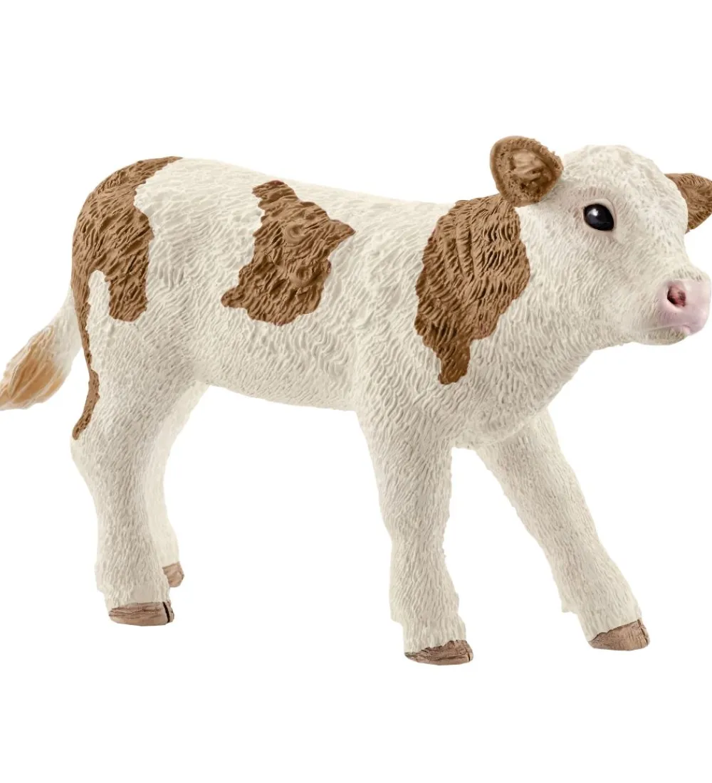Schleich Schleich>Dyr - Rødbroget Kalv - H: 5 cm 13802