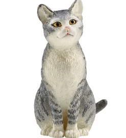 Schleich Schleich>Dyr - Siddende Kat - H: 4,5 cm 13771