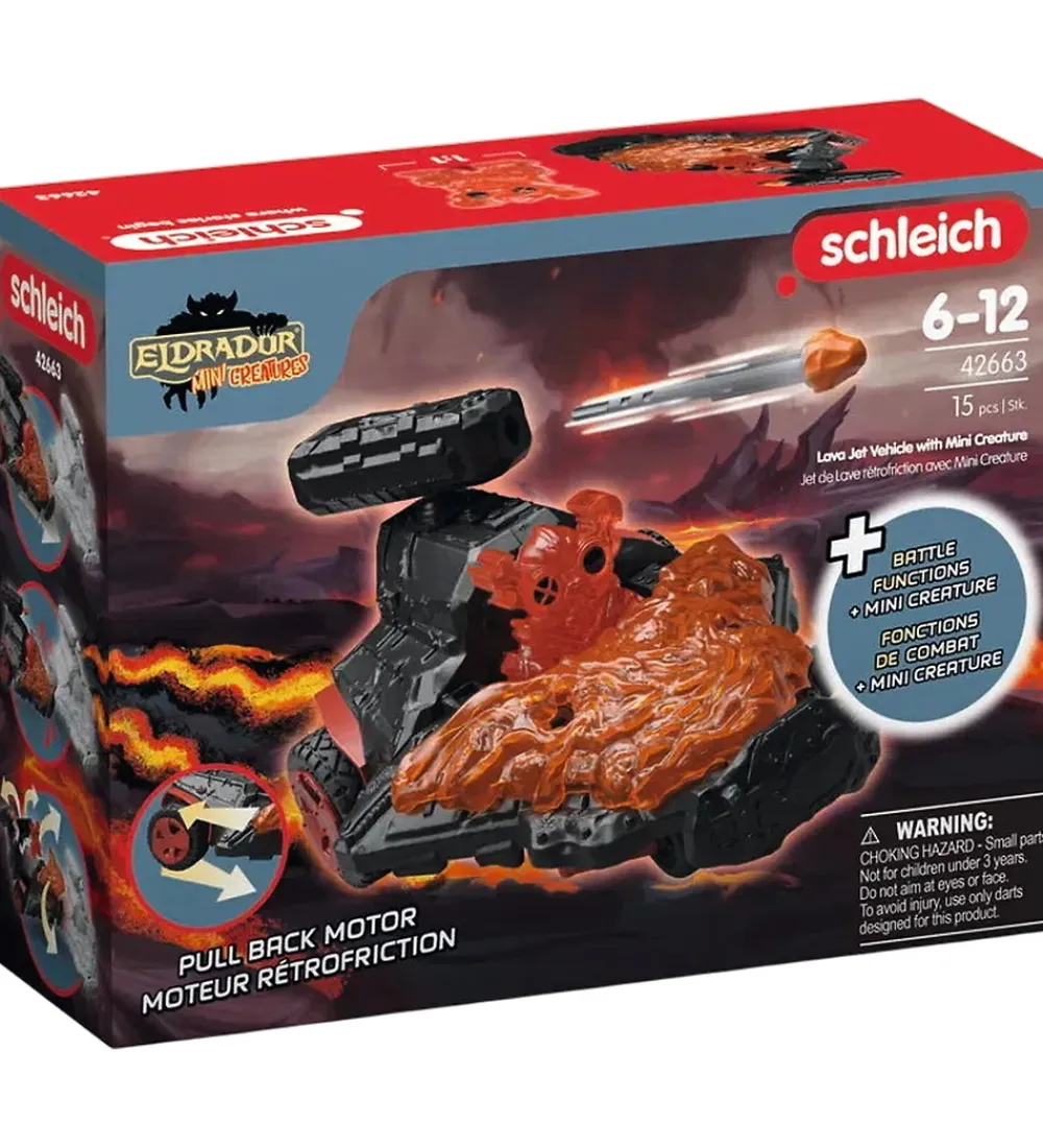 Schleich Schleich>Eldrador Mini Creatures - Lava Jet Køretøj - 42663