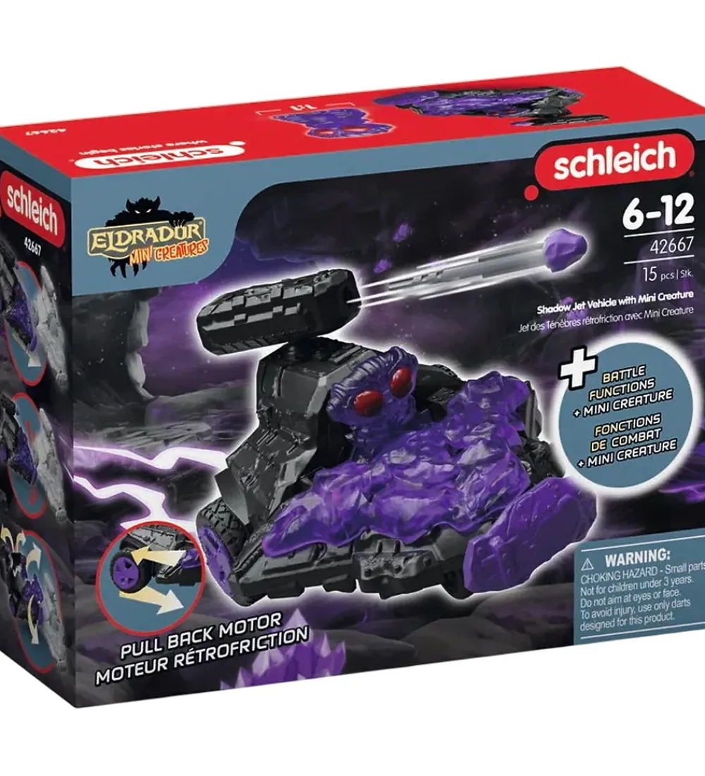 Schleich Schleich>Eldrador Mini Creatures - Shadow Jet Køretøj - 42667