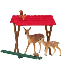 Schleich Schleich>Farm World - Fodring af Skovens Dyr - 42658