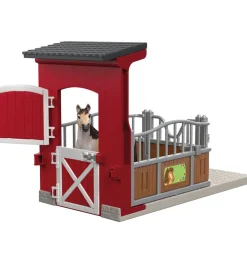 Schleich Schleich>Farm World - Ponyboks m. Mustang Hoppe - 42724 - 19 Del