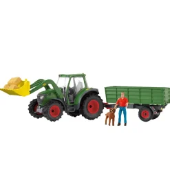 Schleich Schleich>Farm World - Traktor Med Påhængsvogn - 42608