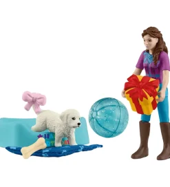Schleich Figurer|Schleich>Fødselsdagsfest Med Lisa - 42744 - 12 Dele