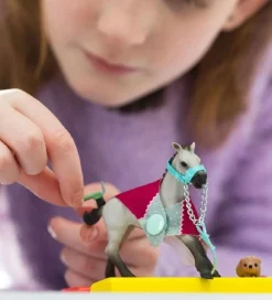 Schleich Schleich>Horse Club - H: 7 cm - Legesjov Med Føl 42534