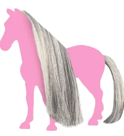 Schleich Schleich>Horse Club - Hår Beauty Horses Grå - 42652