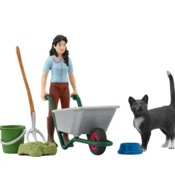 Schleich Figurer|Schleich>Møgning Og Plejesæt - 42747 - 12 Dele