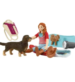 Schleich Figurer|Schleich>Overnatning Med Hannah - 42748 - 11 Dele