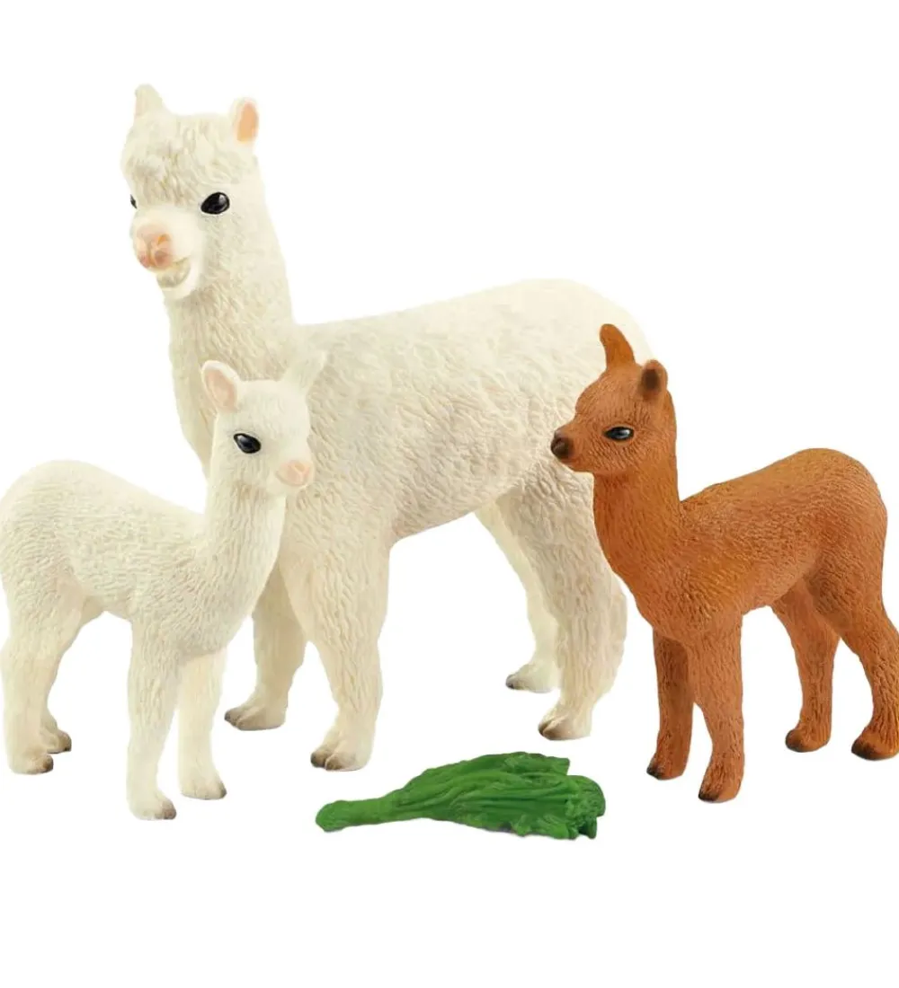Schleich Schleich>Wild Life - H: 8 cm - Alpakafamilie 42544