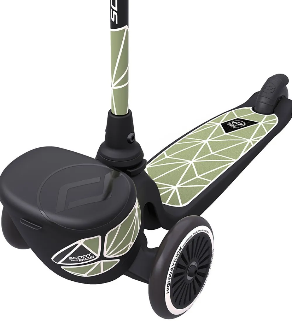 Scoot and Ride Løbehjul>Highway Kick 2 - Green Lines