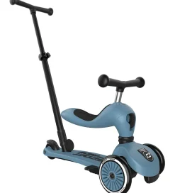 Scoot and Ride Løbehjul|Løbecykler>Highwaykick 1 Push&Go - Steel