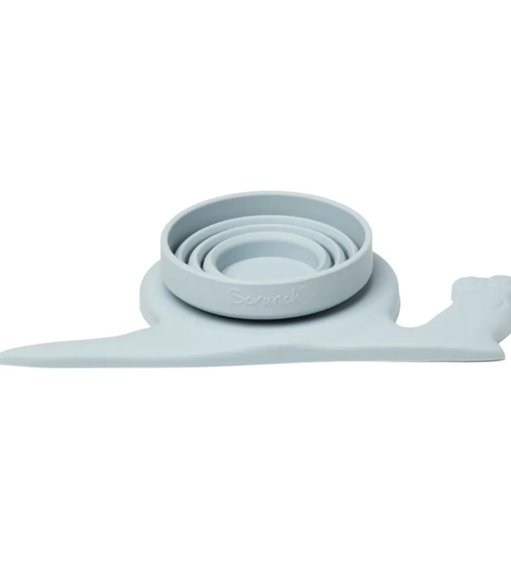 Scrunch Strandlegetøj>Foldbar Regnvandsmåler - 21x11 cm - Silikone - Duck Egg