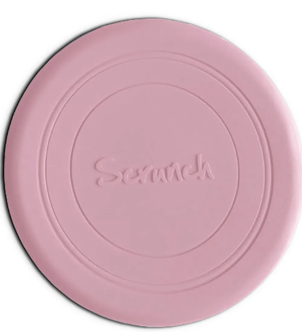 Scrunch Strandlegetøj>Frisbee - Silikone - Ø18 cm - Lyserød