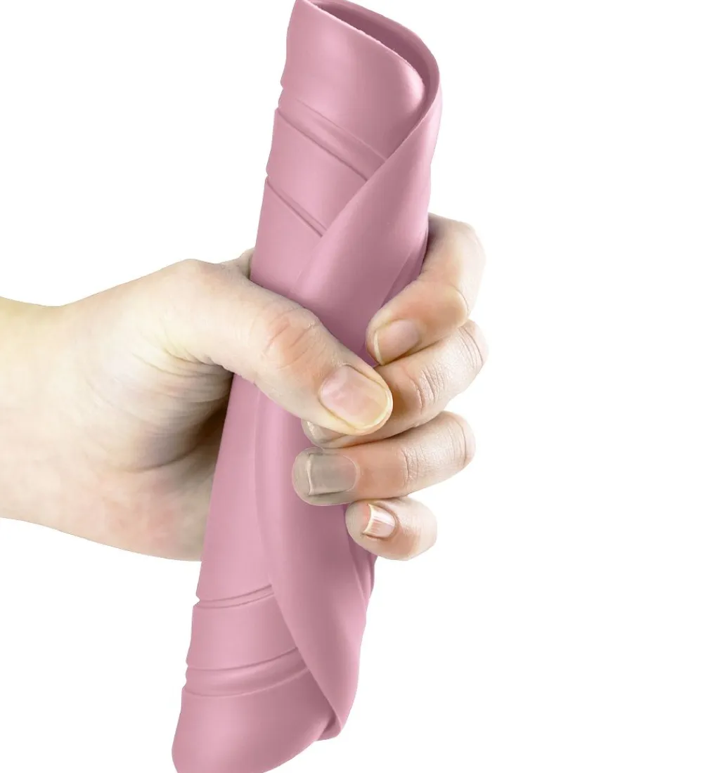 Scrunch Strandlegetøj>Frisbee - Silikone - Ø18 cm - Lyserød