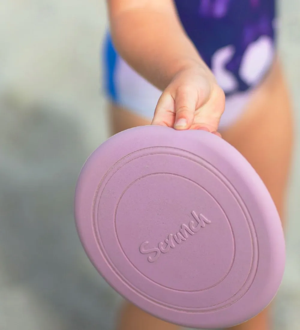 Scrunch Strandlegetøj>Frisbee - Silikone - Ø18 cm - Lyserød