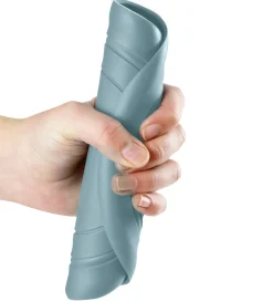 Scrunch Strandlegetøj>Frisbee - Silikone - Ø18 cm - Lyseblå