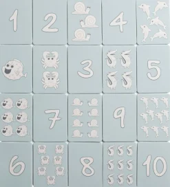 Scrunch Spil|Badelegetøj>Kort - Silikone - 20 Stk - Duck Egg Blue