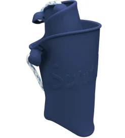 Scrunch Strandlegetøj>Spand - Silikone - 13 cm - Mørkeblå