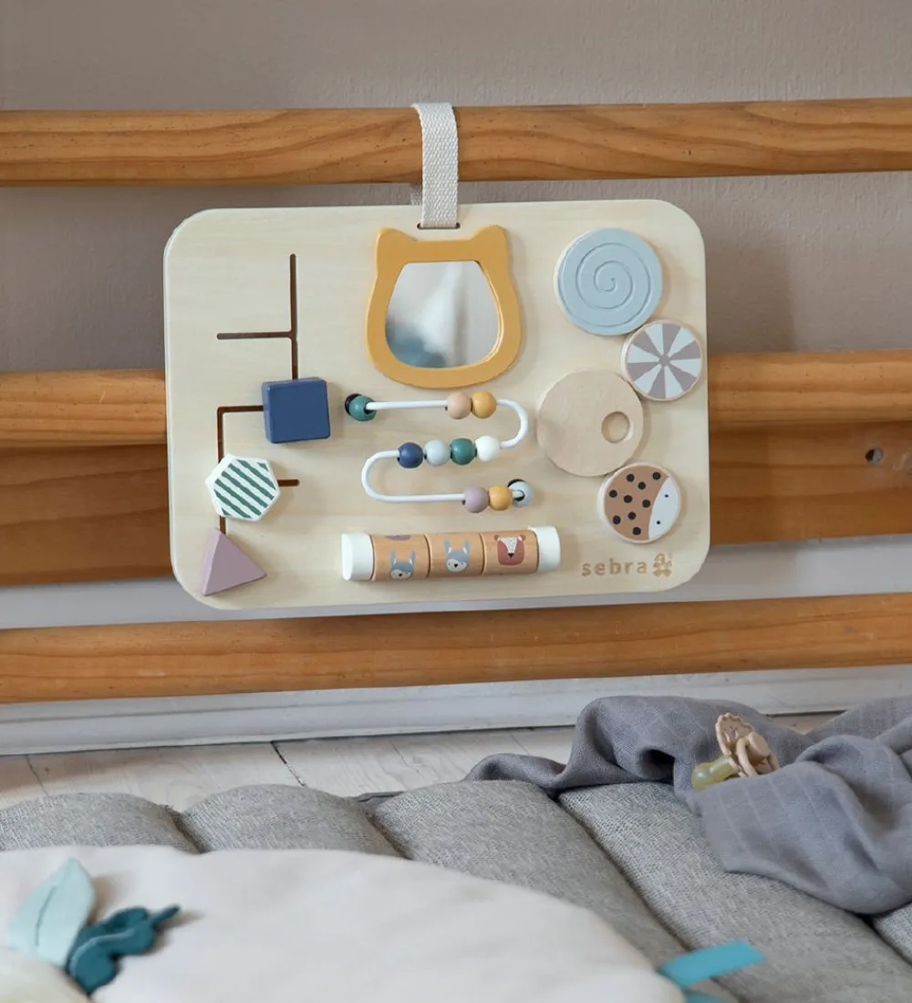 Sebra Aktivitetslegetøj>Aktivitetslegetøj - Aktivitetspanel - Træ - Woodland