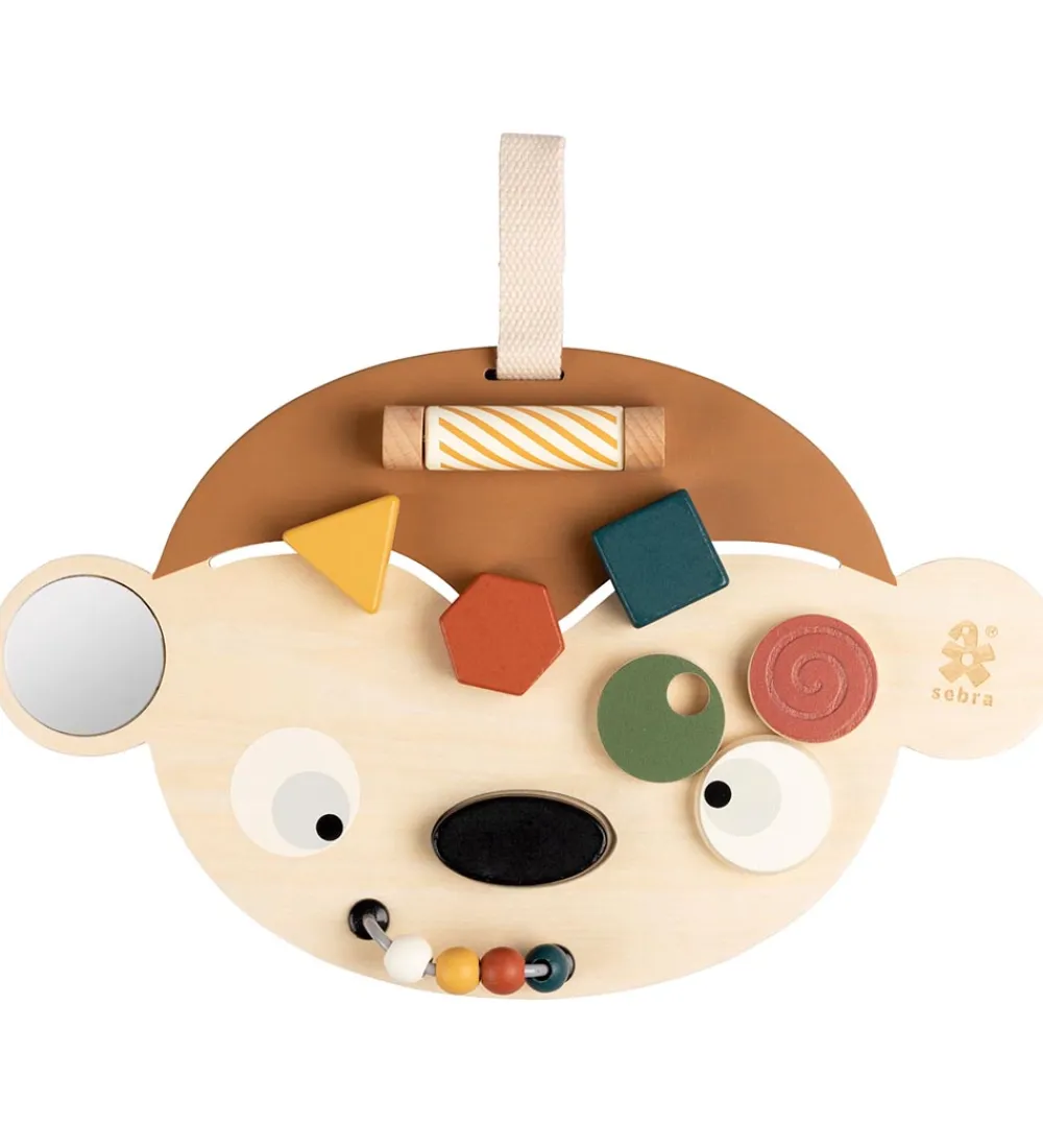 Sebra Aktivitetslegetøj>Aktivitetslegetøj - Træ - Aben Maci