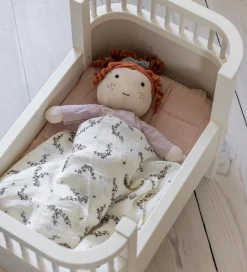 Sebra Dukker Og Tilbehør>Dukkeseng m. Madras - Classic White