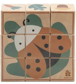 Sebra Puslespil>Klodspuslespil - Træ - Woodland