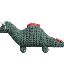 Sebra Gribelegetøj>Rangle - Hæklet - Drage - Grøn