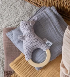 Sebra Gribelegetøj>Rangle - Hæklet - Kanin