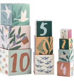 Sebra Stablelegetøj>Stabelkasser - 10 stk. - Pixie/Dragon